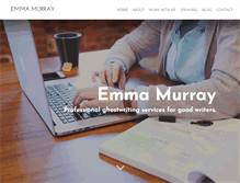 Tablet Screenshot of emmamurray.net